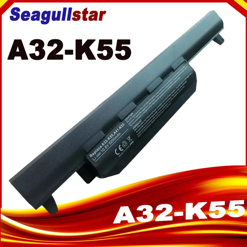 A32-K55 แบตเตอรี่สําหรับ ASUS X45 X45A X45C X45V X45U X55 X55A X55C X55U X55V X75 X75 X75A X75V X75V