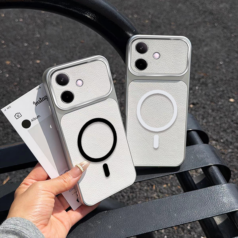TTTV OPPO A5 PRO เคสโทรศัพท์ High-End หนังลายแม่เหล็กไร้สายชาร์จเคสโทรศัพท์กระจกหน้าต่างขนาดใหญ่ Shock-proof Soft เคสป้องกัน