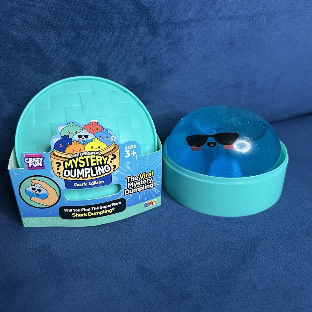 Mystery Dumpling Shark Edition Capsule Squishy Fidget Collectible Toy