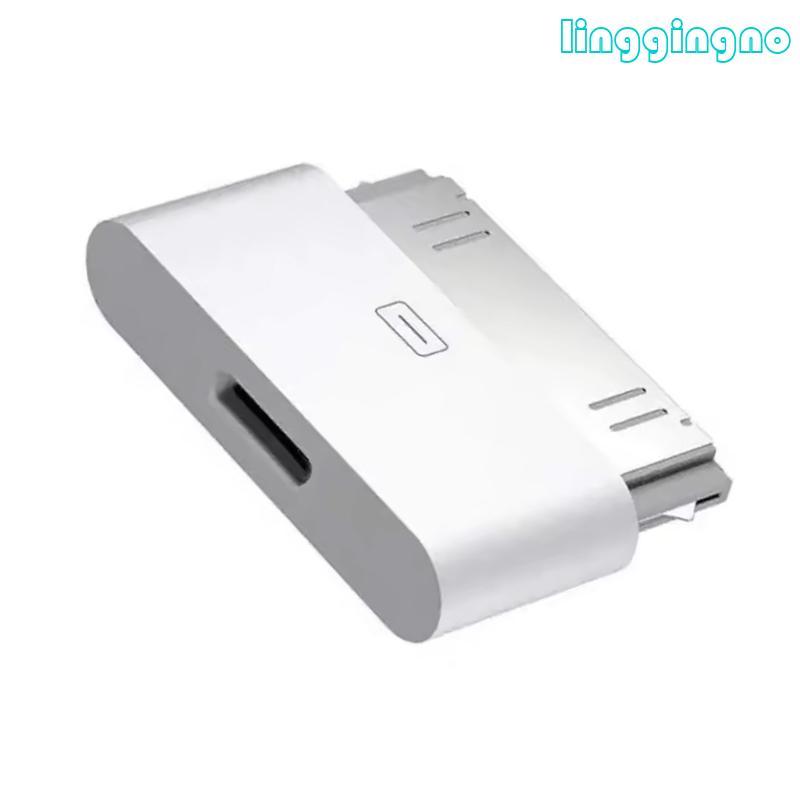 RR 30Pin To USB C 8Pin อะแดปเตอร์สําหรับหลายอุปกรณ์เช่น Pad 1 2 3 และโทรศัพท์ 4 4S ไม่จําเป็นต้องตั้