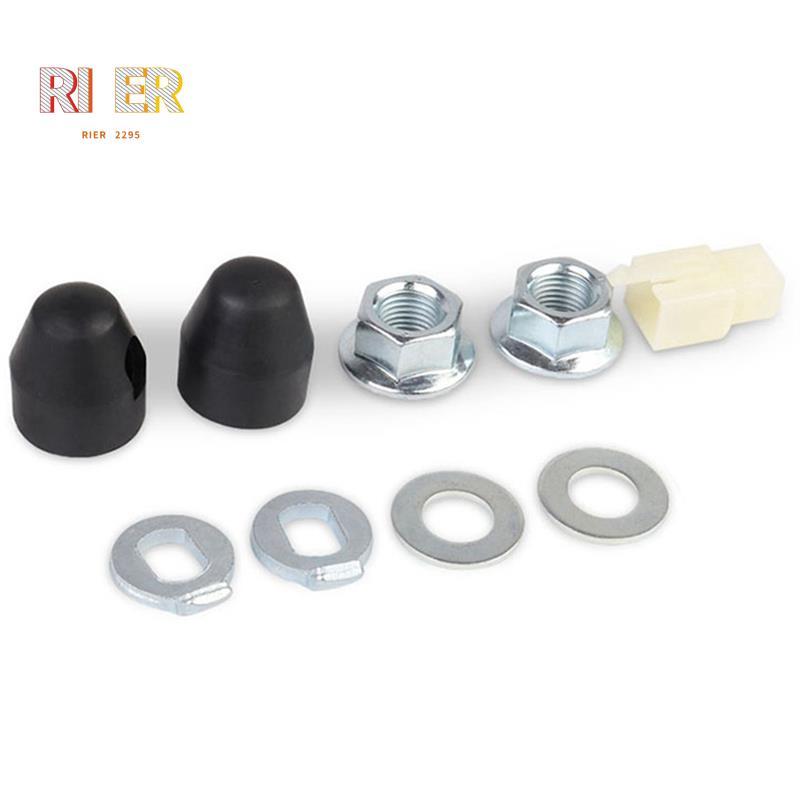 E-Bike ไฟฟ้าจักรยาน Hub Motor Axle Lock Nut /Lock Washer /Spacer /Nut Cover พร้อมเพลา 12 มม.