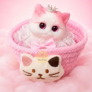 สกุชชี่แมวทาบะ Squishy สกุชชี่แมวมงกุฎสุดคิวท์ ของเล่นคลายเครียด น่ารักและนุ่มนวล ส่งในไทย