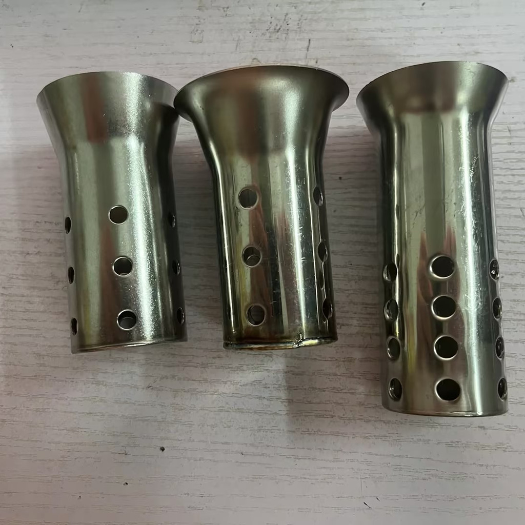 Universal 511/60MM Inlet Muffler DB Killer Silencer สําหรับท่อไอเสียท่อ