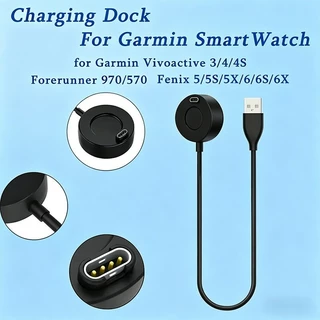 สายชาร์จนาฬิกา Garmin สายชาร์จ เหมาะสำหรับ Vivoactive Fenix Forerunner Instinct Vivoactive Charging cable data cable