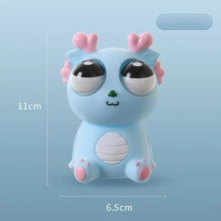 ของเล่นบี้มังกรน่ารัก Fidget Toy สัมผัสSilicone นุ่มมาก วางโต๊ะคอมได้ ของขวัญวันเกิดเพื่อน