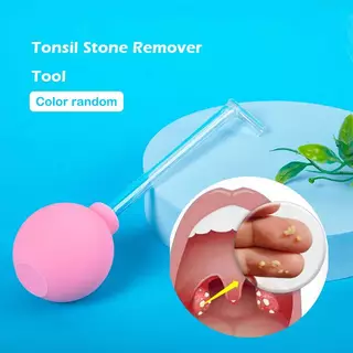 SweetAdore Tonsil Stone Remover เครื่องมือคู่มือสไตล์ Remover ปากทําความสะอาดเครื่องมือ Ear Wax Tonsil หินดูด Ball Manual สไตล์ทําความสะอาด TH