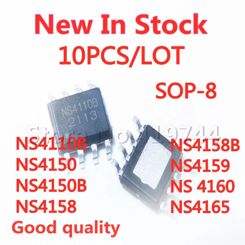 5PCS NS4110B NS4150 NS4150B NS4158B NS4158 NS4159 NS4160 NS4165 SOP-8 SMD เครื่องขยายเสียง c ในสต็อก