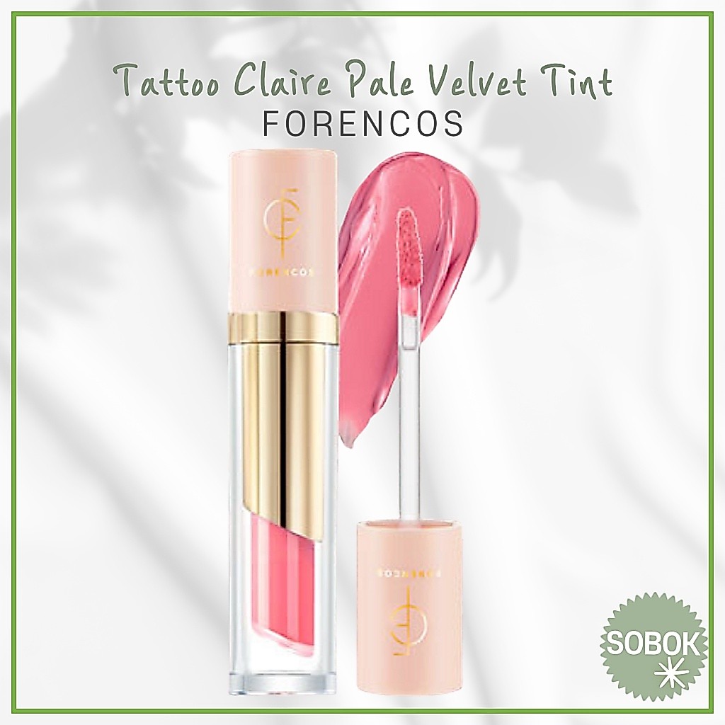 [FORENCOS] Tattoo Claire Velvet Tint ทินท์กํามะหยี่ 8 สี