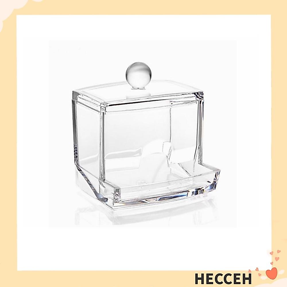 Hecceh ที่ใส่คลิปหนีบกระดาษที่ใส่พลาสติก Home & Living กล่องไม้จิ้มฟัน
