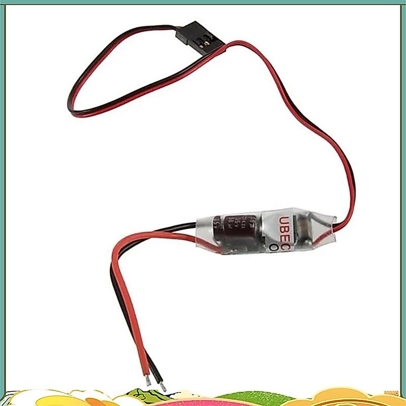 UBEC 5V BEC Full Shielding Antijamming Switching Regulator สําหรับ FPV RC Drone Receiver แหล่งจ่ายไฟ (3A)