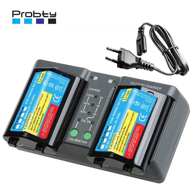4000mAh EN-EL18d EN EL18d ENEL18d แบตเตอรี่สําหรับ Nikon Z9 D4 D4S D5 D6 Z9 EN-EL18D แบตเตอรี่