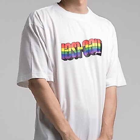 era-won เสื้อยืด T-SHIRT OVERSIZE PRIDE สี White Pride