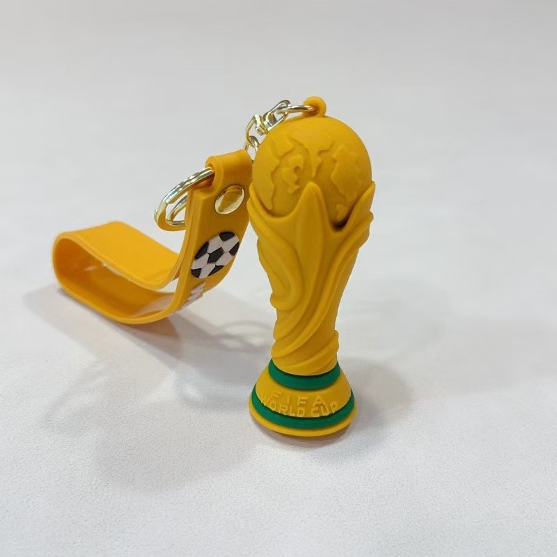 2026 Megamo World Cup พวงกุญแจพัดลมสินค้าของที่ระลึกจี้ฟุตบอลของขวัญการ์ตูนสร้างสรรค์