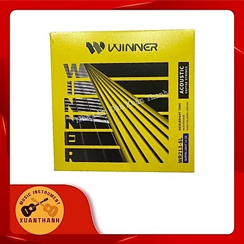 WINNER Super Light 11-52 WR213-SL สายกีตาร์โปร่ง เล่นง่ายพร้อมเสียงสดใส