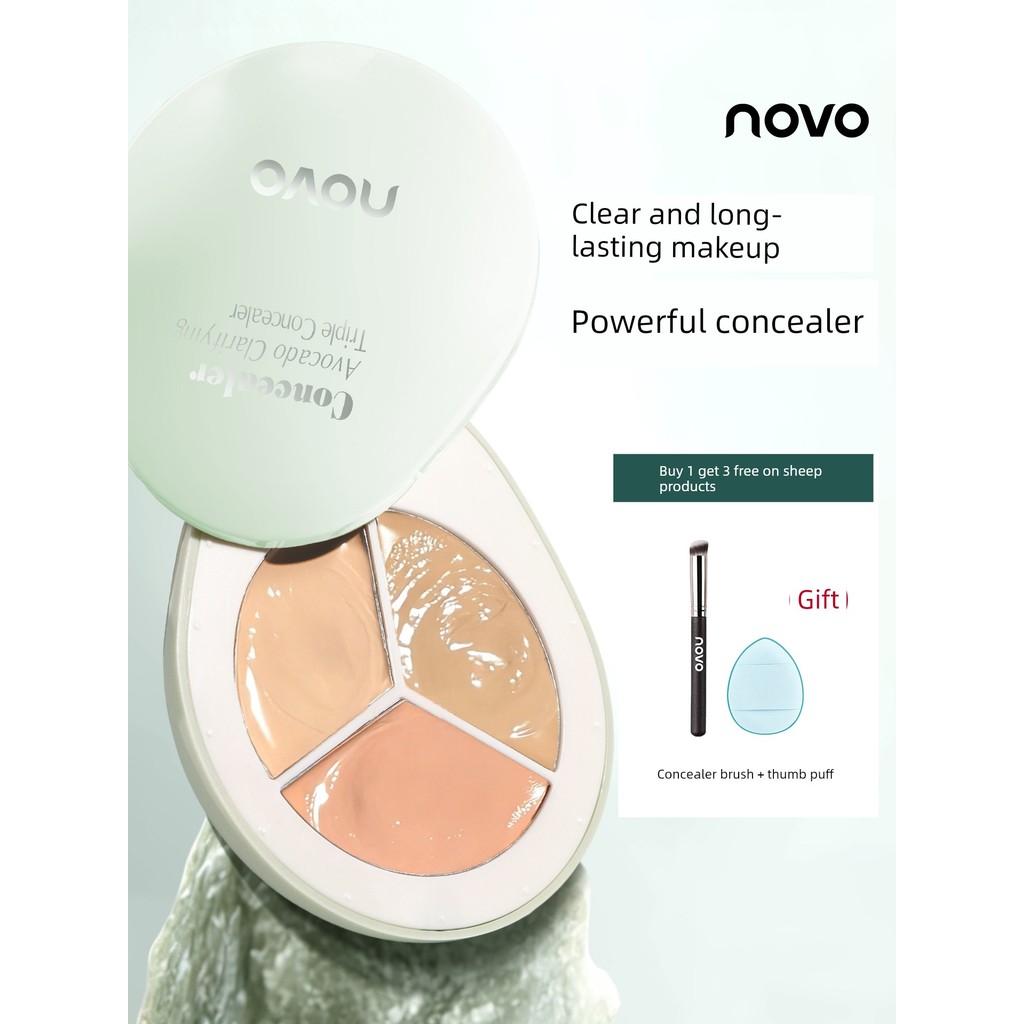 concealer คอนซีลเลอร์ NOVO Spot Brightening Makeup Artist คอนซีลเลอร์เฉพาะ