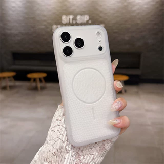 เคสโทรศัพท์ ไอโฟน 17 16 15 14 13 12 11 มือโปร สูงสุด เคสป้องกัน 14 โปรแม็กซ์ การกระจายความร้อนระบายอากาศกรณีโทรศัพท์ซิลิโคนอ่อนนุ่ม, เหมาะสําหรับ ไอพี 11 12 13 14 15 16 17 มือโปร สูงสุด