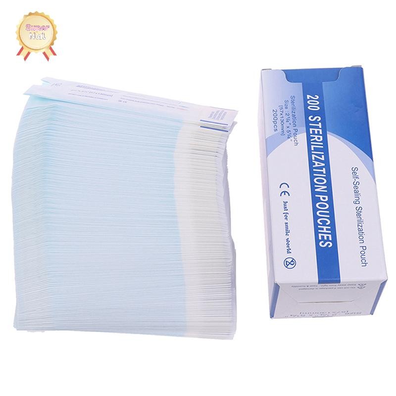 Flth 200 ชิ้นทิ้งฆ่าเชื้อถุงฆ่าเชื้อชุดเครื่องมือเล็บฆ่าเชื้อ PP กระเป๋า Vary - รูปที่ 4