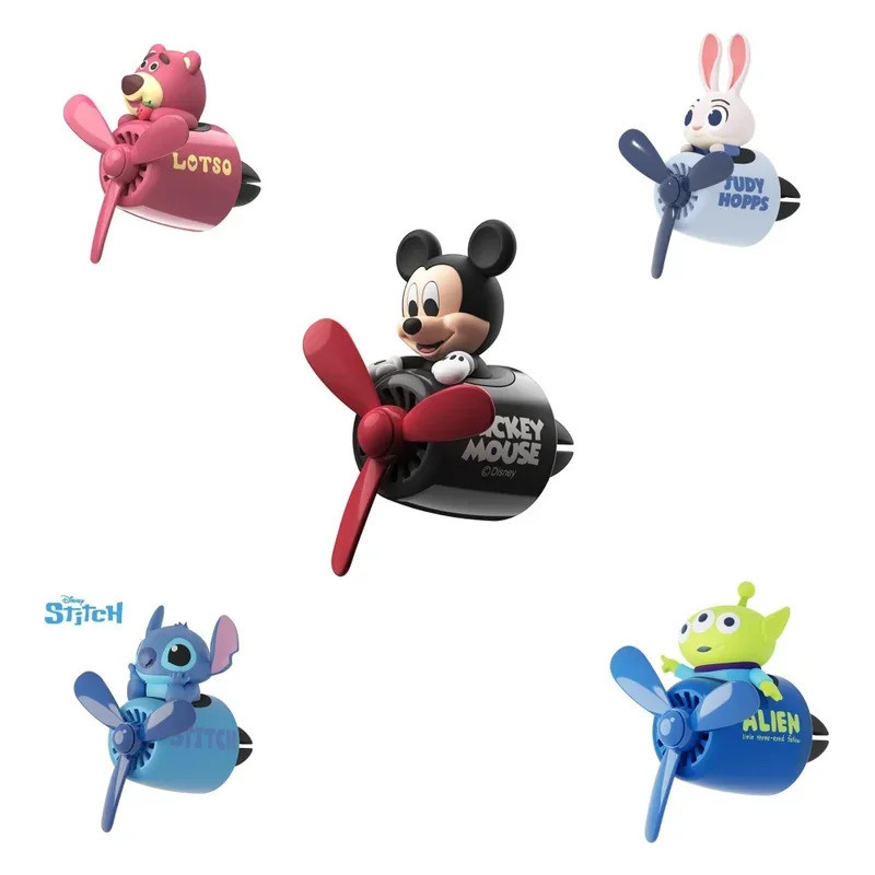 Stitch car air Freshener Diffuser Outlet กลิ่นหอมการ์ตูนLotso Mickey Winnie the Pooh Auto Accessorie ของขวัญคริสต์มาส ราคา ถูกที่สุด ดีลบีเคเค แกลเลอรีภาพที่ 3