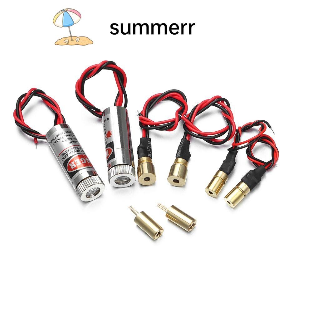 SUMMERR Point/Line Laser Industrial Class 4 รูปแบบ 650nm 5mW โมดูลหัวเลเซอร์