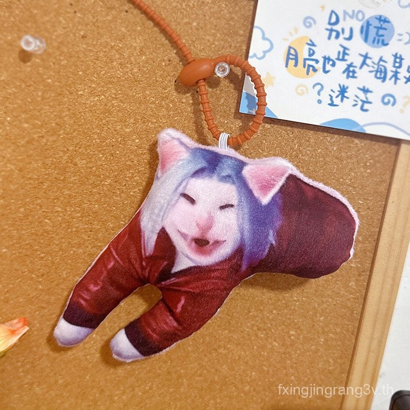 Devil May Cry Big Illness Dante ตุ๊กตาพวงกุญแจตุ๊กตากระเป๋าจี้ของขวัญ