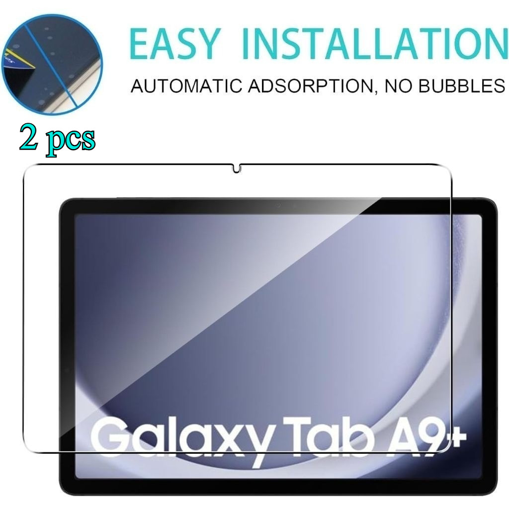 ฟิล์มกระจก for Samsung Galaxy Tab S6 Lite 10.4 13.1นิ้ว A8 10.5นิ้ว A9plus S8 11นิ้ว Galaxy Tab S8 12.4ฟิล์มกระจกนิรภัย