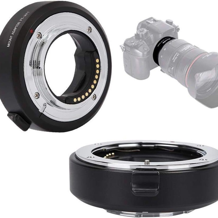 เลนส์ M43 ถึง M4/3 เหมาะสําหรับ Panasonic OM Body อะแดปเตอร์อิเล็กทรอนิกส์แหวนโฟกัสอัตโนมัติ