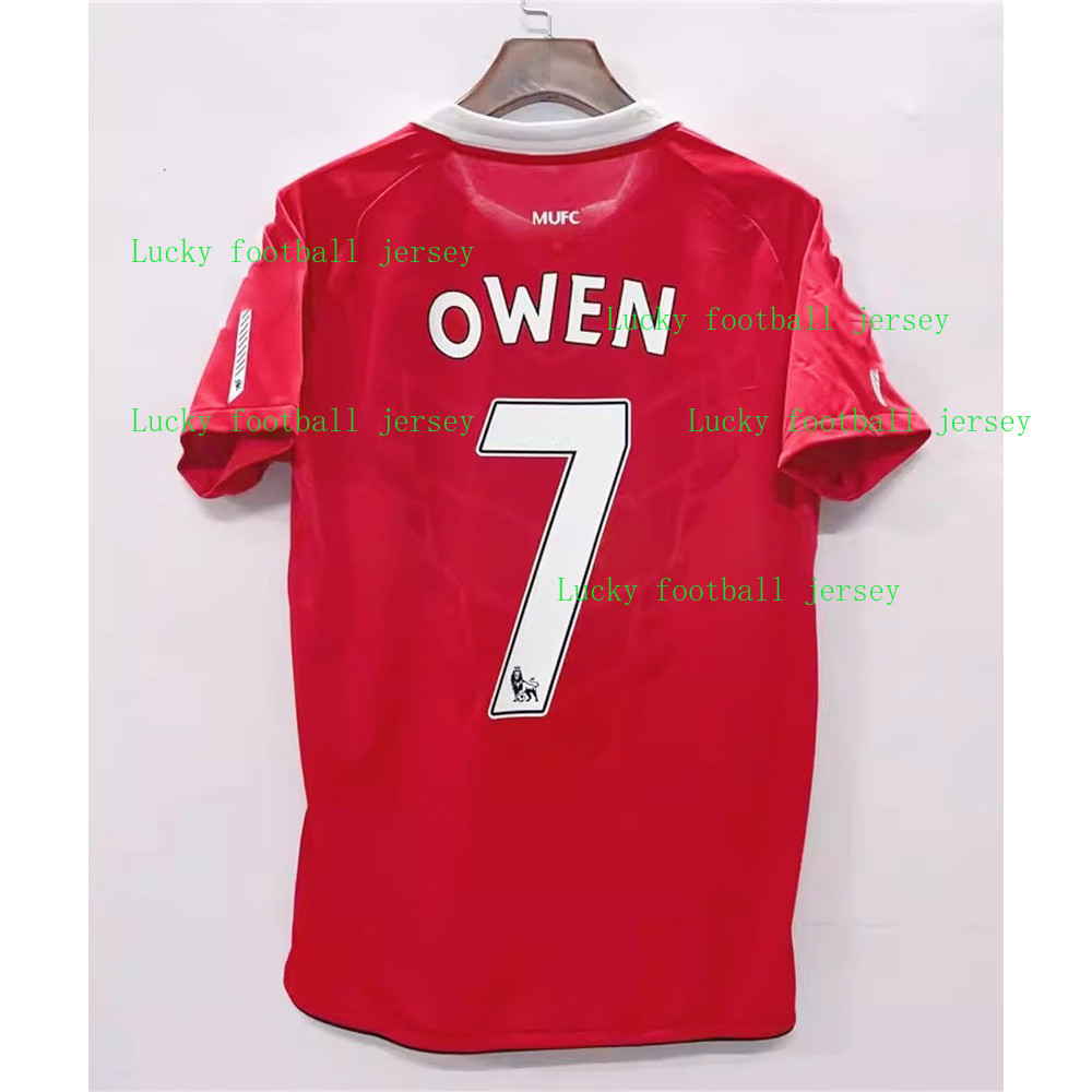 2010/2011 Season Manchester United Retro Home Jersey ฟุตบอล Owen Rooney Gigs Park Ji-Sung Scholes เส