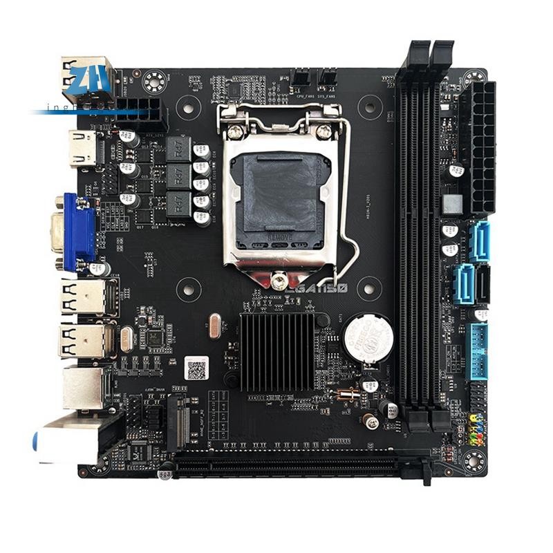 H81M ITX เมนบอร์ดเดสก์ท็อปพีซีแล็ปท็อป LGA 1150 DDR3 16GB M.2 NVME SDD USB 3.0 เมนบอร์ดคอมพิวเตอร์
