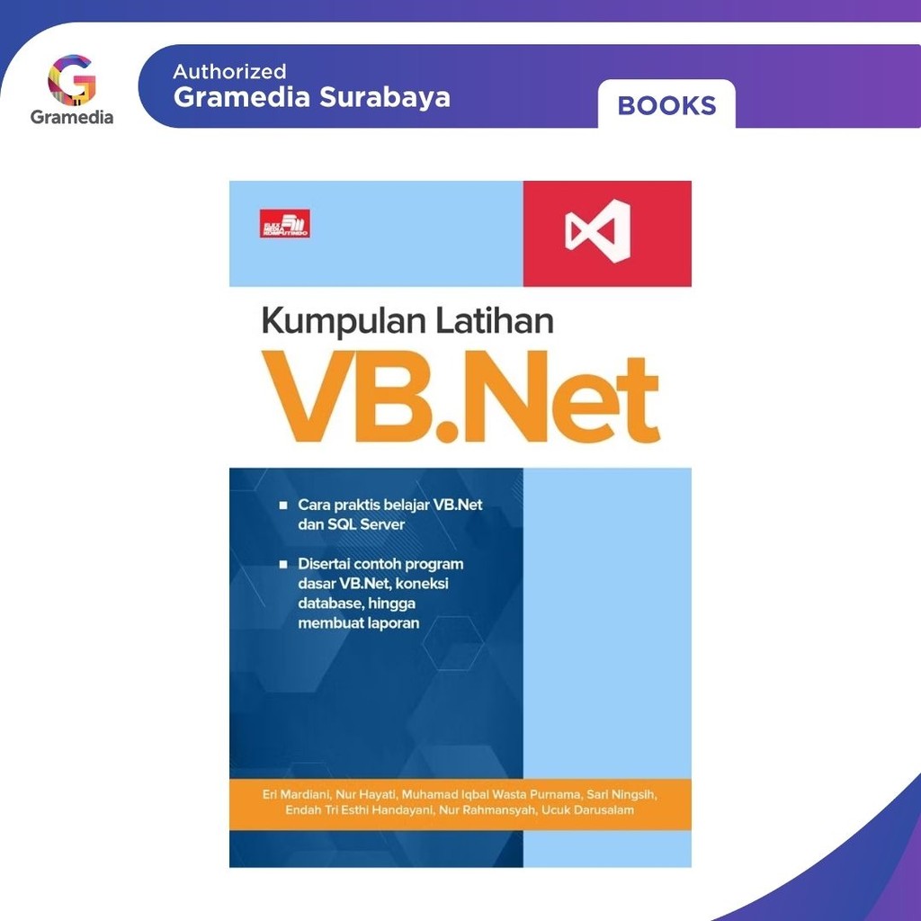 Gramedia Surabaya - รวมการฝึก VB.Net (Eri Mardiani)