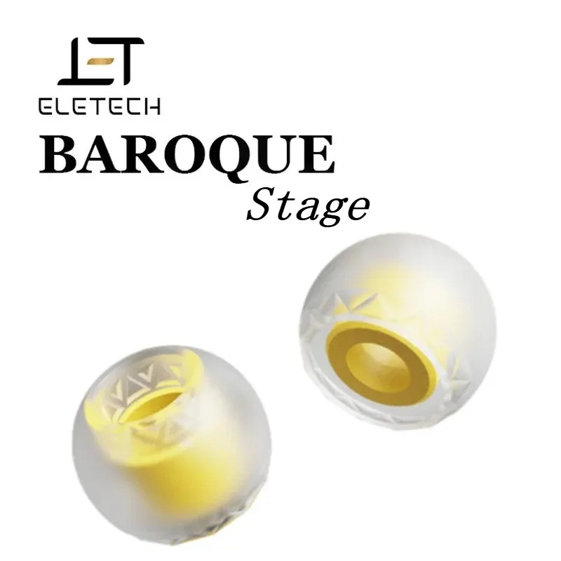 ใหม่ซิลิโคน Eartips สําหรับ Baroque Stage Eletech หูฟังปลั๊กอุดหูหูฟังสําหรับ HiFi Ie900 AZ80 XM5 สํ