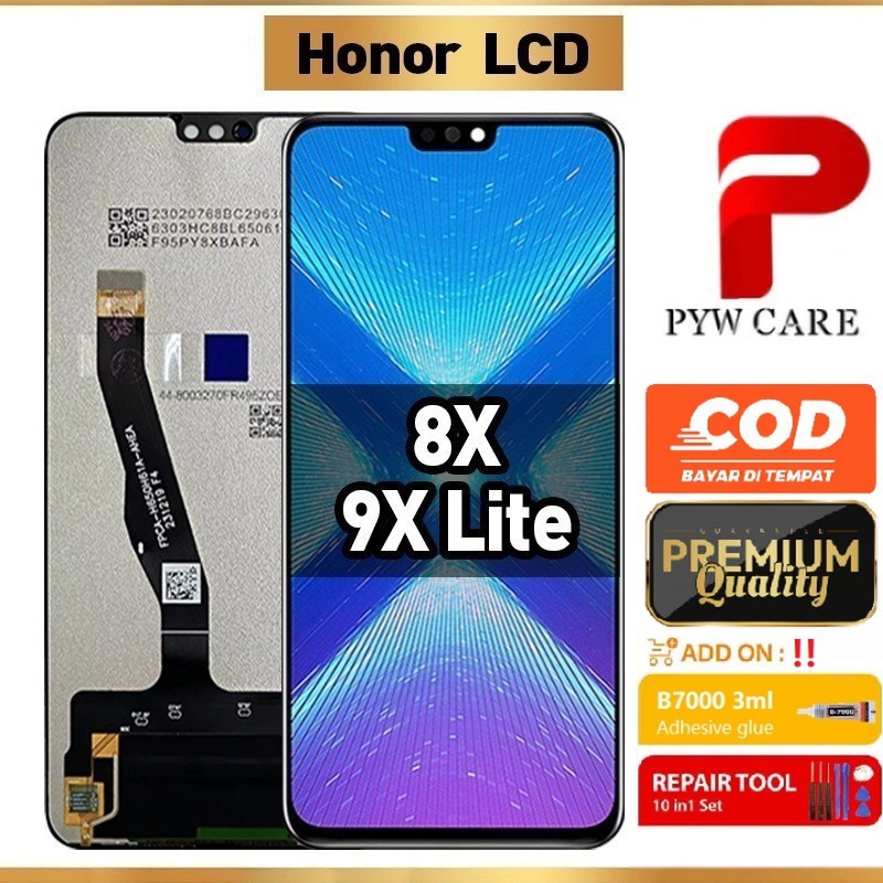 หน้าจอ LCD ที่รองรับสําหรับหน้าจอ LCD Honor 8x / Honor 9x Lite