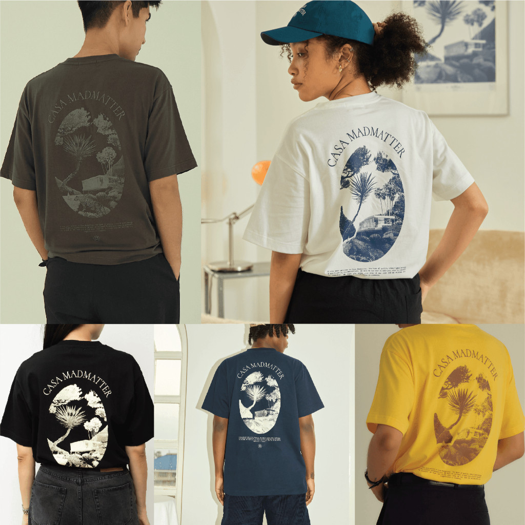 Madmatter - Casa Madmatter Tee เสื้อยืดคอกลม