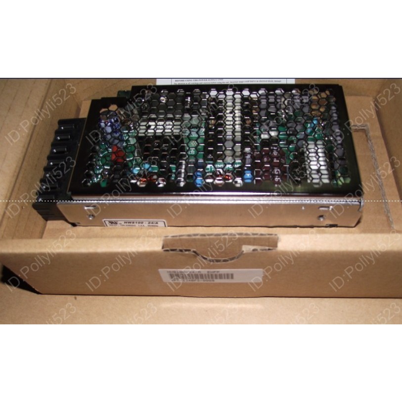 ยี่ห้อใหม่ Original TDK-LAMBDA Switching Power HWS100A-24/A 100W, 24V เอาต์พุต