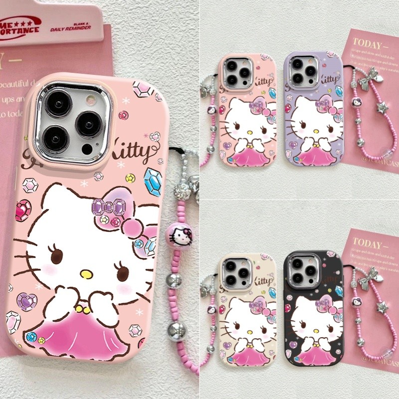 อินเทรนด์การ์ตูนโบว์ KT แมวสําหรับ Samsung A02 A03 A04E A03S A02S A04 A05 A05S A10 A10S M01S A11 A12