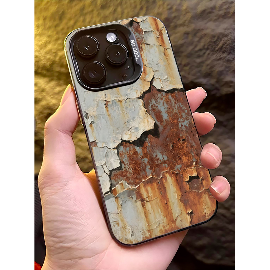 เคสไอโฟน13 การล้อเลียน สนิม งานอดิเรก แฟชั่น For iPhone 11 12 13 14 15 16 Pro MAX 14 15 16 8 Plus X XR XS MAX 7Plus CASE