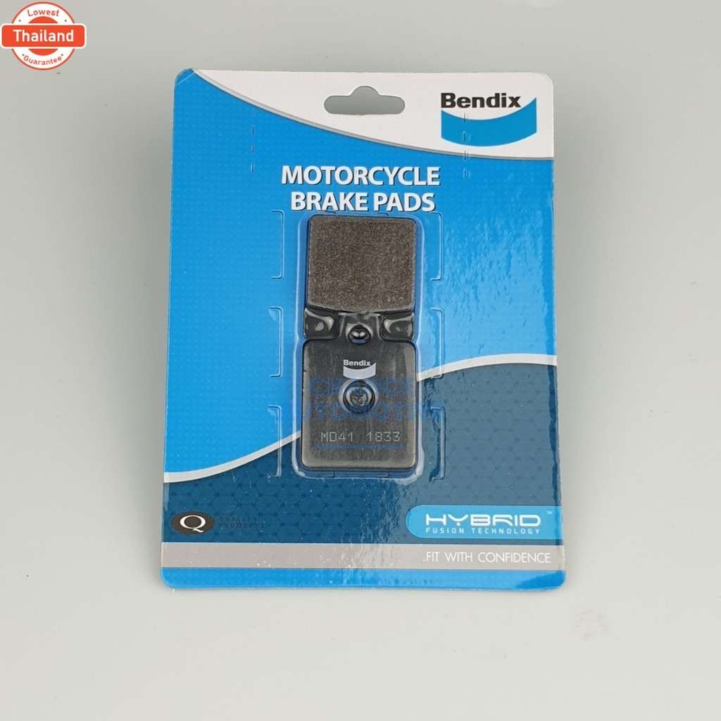 BENDIX ผ้าดิสเรคล้อหน้า VESPA LX S125/ 150 MD41