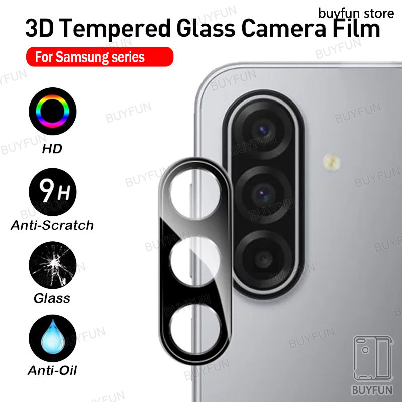 For Samsung Galaxy A17 A26 A36 A56 5G 4G a 17 36 26 56 3D Curved Camera Protector Clear Tempered Glass Rear Camera Protector Ring Tempered Glass