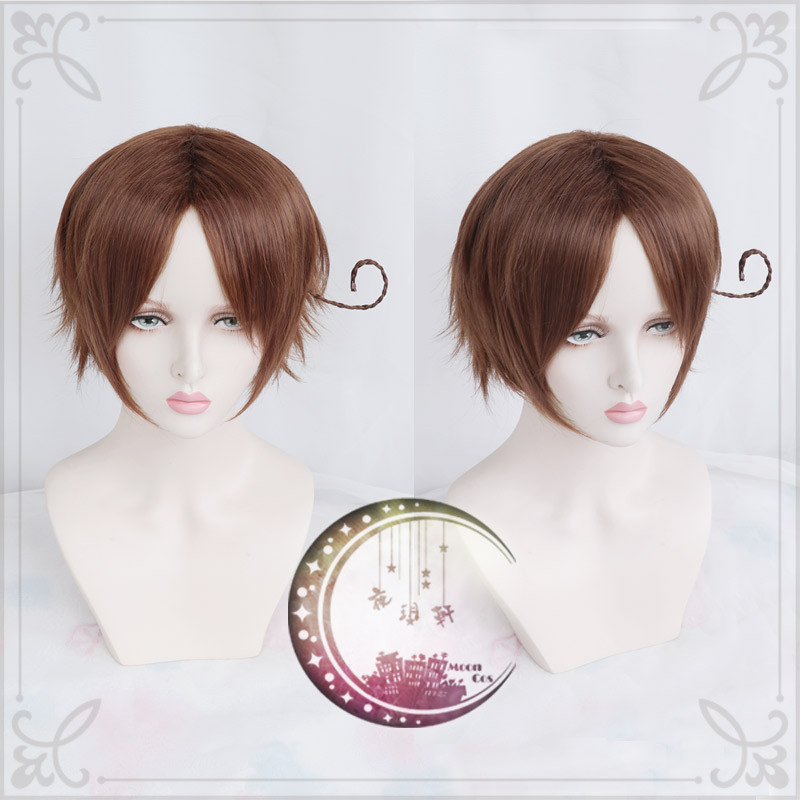 วิกผม cosplay อิตาลี Ferrisiano จากอนิเมะ Hetalia