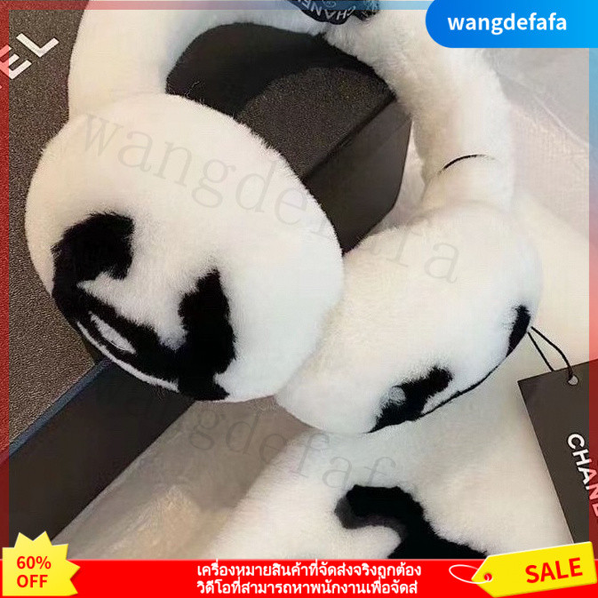 ผ้าคลุมไหล่ผ้าพันคอ✨ ฤดูใบไม้ร่วงฤดูหนาวกระต่ายขนสัตว์windproof EarmuffsหนาWarm Cold-Proof Earmuffs S