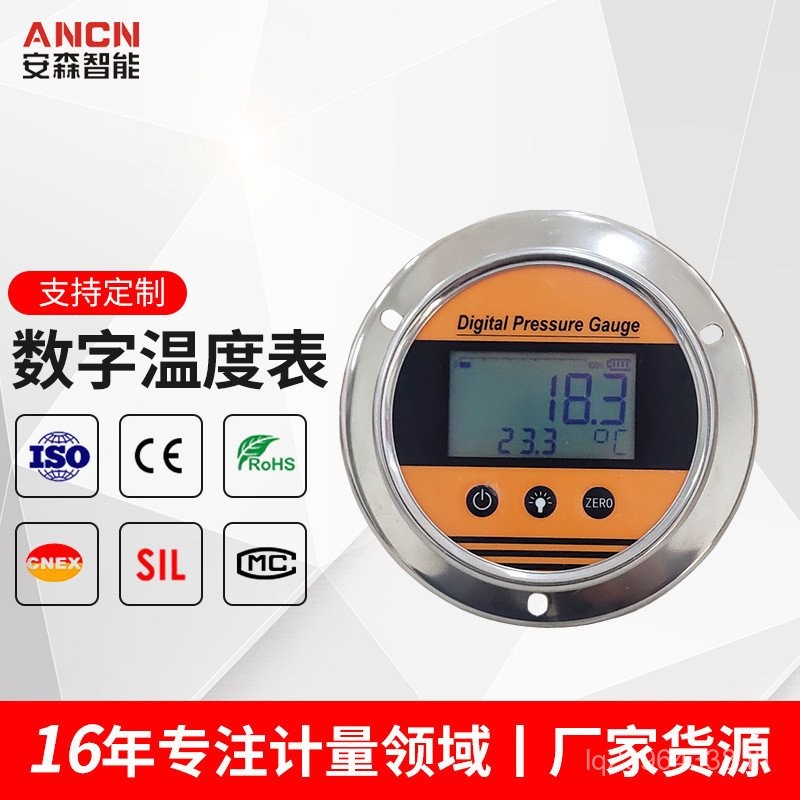 เครื่องวัดอุณหภูมิ Precision Digital Disk พร้อมทิศทาง Axial ความแม่นยําสูงการเชื่อมต่อเครื่องวัดอุณห