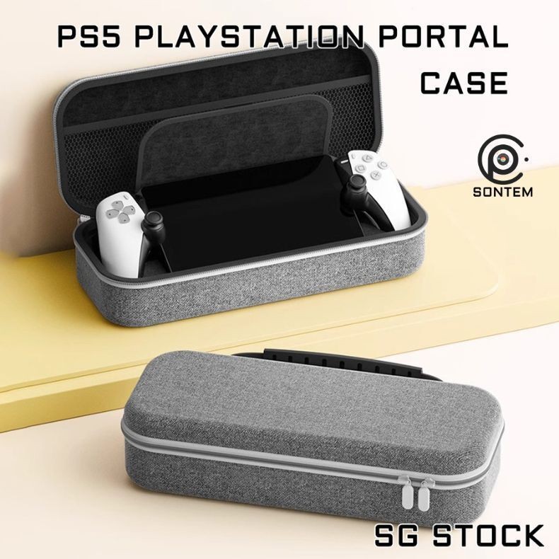 {ผู้ขาย SG} เคส PS Portal Carry Playstation Portal Case Handheld Hard Shell สําหรับ PS5 Console Hold