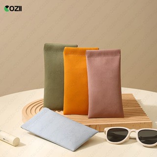 BAZZR  ซองใส่แว่นตาหนัง PU หนังนิ่ม น้ำหนักเบา พกพาสะดวก ทนท…