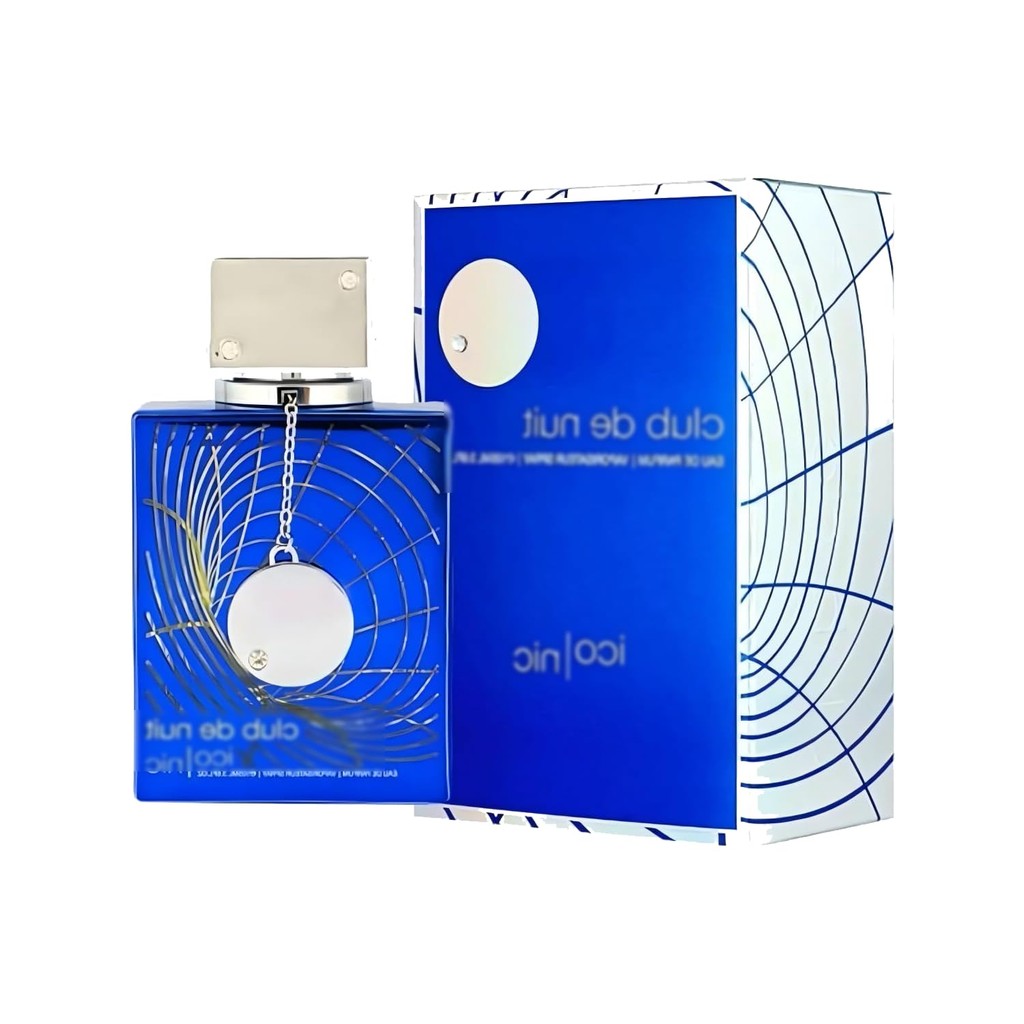Club_d Blue N_uit Iconic for Men Eau de Parfum Spray, 3.6 Ounce