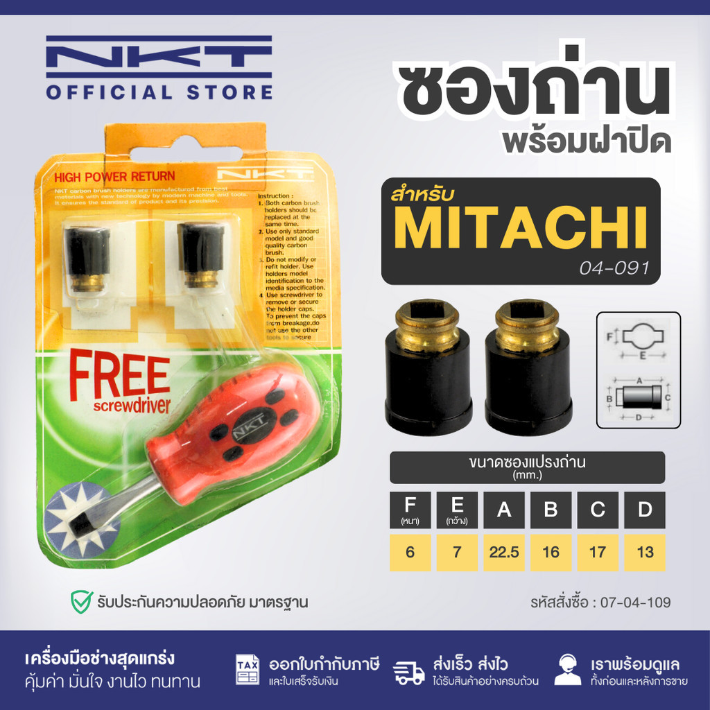 ซองถ่าน+ฝาปิดถ่าน MG-38A,MG-100A เครื่องขัด4
