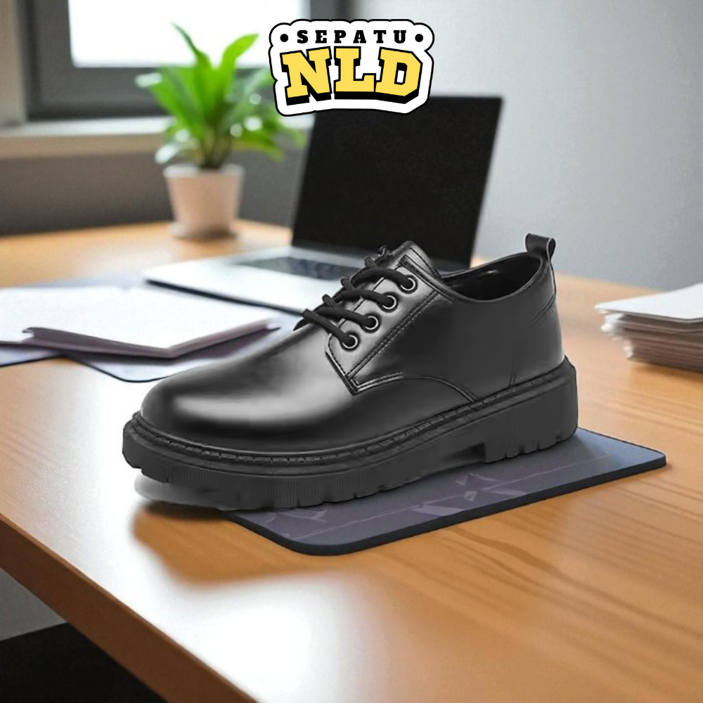NLD S053 รองเท้าทํางานอย่างเป็นทางการรองเท้าโลฟเฟอร์ผู้ชายรองเท้าทํางานอย่างเป็นทางการรองเท้าไม่มีส้