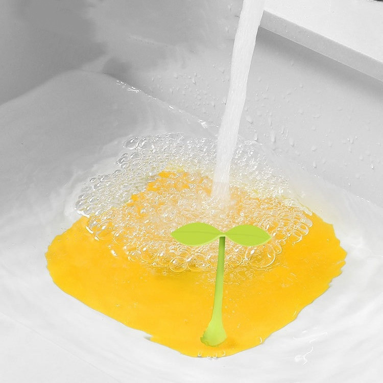 แผ่นรองซิลิโคนกันกลิ่นท่อในห้อง ต้นไม้ ซิลิโคนปิดท่อระบายน้ำ ฝาครอบท่อระบายน้ำซิลิโคน กันกลิ่นจากท่อได้ดี พร้อมส่งจากไทย - รูปที่ 2