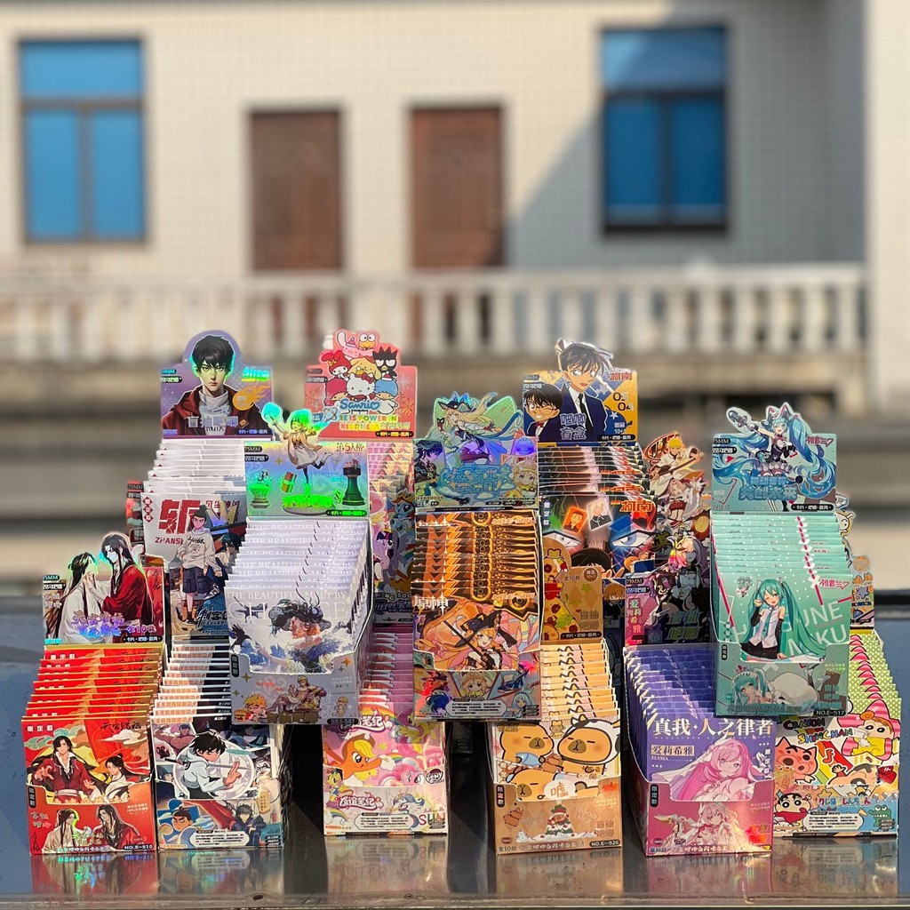 动漫同款 Double definition กล่อง75 มม.二 ซ่อนเคสเคส 10 + 1 ทรงผม เข็มเจาะ พัดลมอนิเมะ Double Flash Blind 