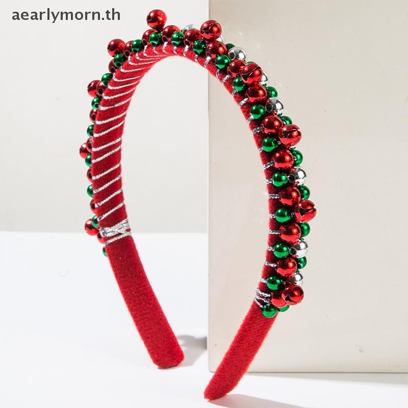 เครื่องประดับผมคริสต์มาสสำหรับผู้หญิง เบลเบลดตกแต่งทรงผมสไตล์น่ารัก