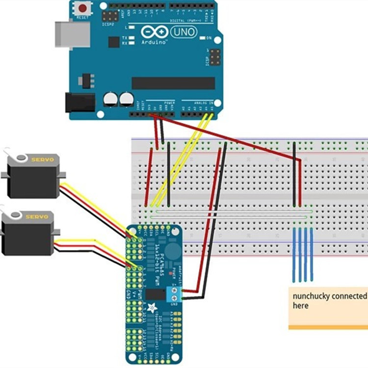 ชุดอุปกรณ์เสริม SG90 เกียร์พวงมาลัย PWM เกียร์พวงมาลัยบอร์ด PCB แผงวงจร Breadboard บอร์ดพัฒนาโมดูล