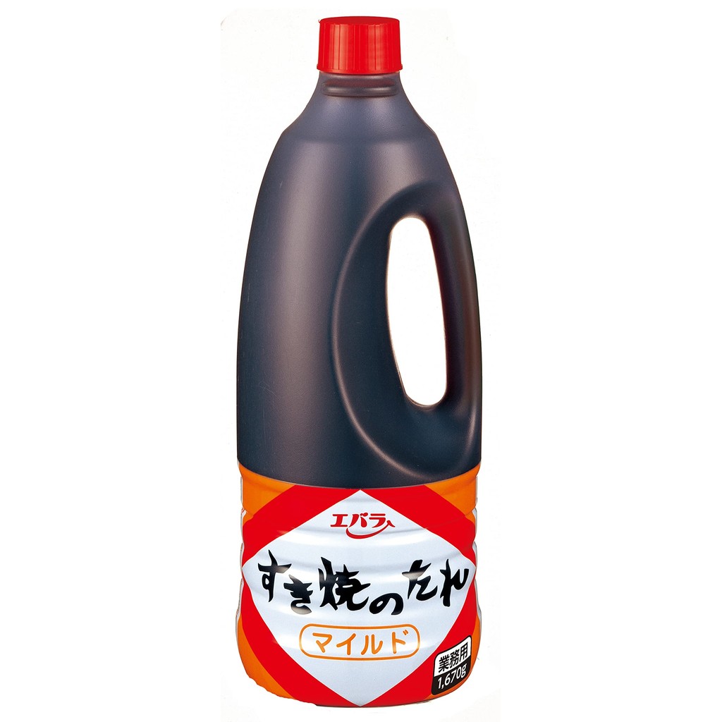 Ebara Sukiyaki Sauce Mild 1670g x 2 Bottles ( Sukiyaki Sauce for Sukiyaki Hot Pot )